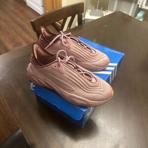 Adidas Rose-Tinted Athletic Shoes